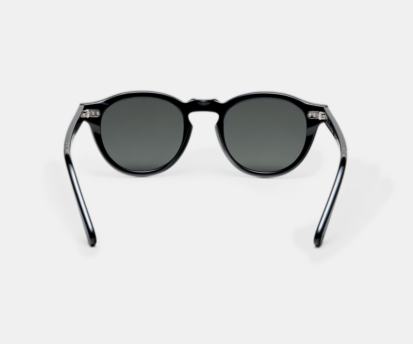 La Buga Noire - Maison Buga Paris - Back shot - Premium quality eyewear fully handcrafted in France